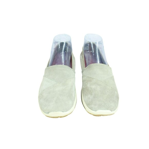 LL Bean Back Cove Stretch Slip-On Brown Gray Suede Nubuck Loden Size 7.5 M - Picture 5 of 9